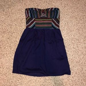 Strapless Urban Outfitters dress